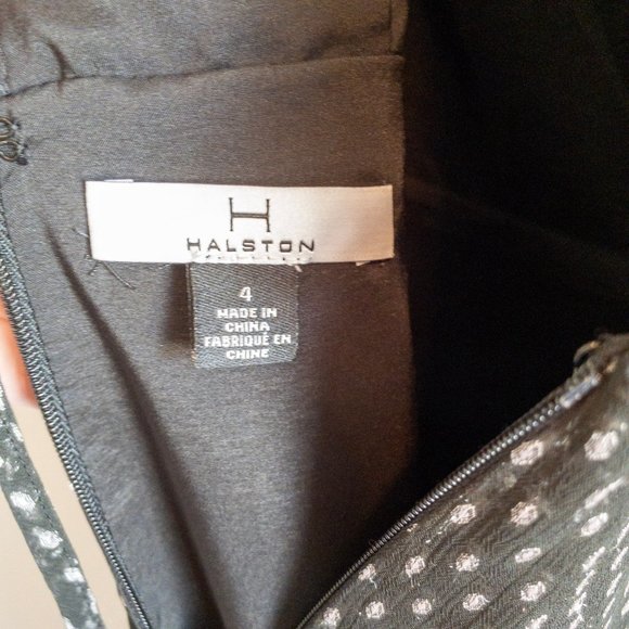 H by Halston Polka Dot Flutter Sleeve Dress - Picture 10 of 13